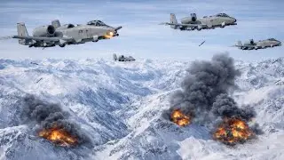 Denmark Tension! U.S Loads Thousands Of Bombs A-10 Warthog, Performs Emergency Takeoff Full Speed