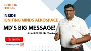 Inside Igniting Minds Aerospace | MD Drops Key Insights You Must Hear!