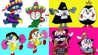 アンパンマンのこれだーれだ？😉いろんなバイキンマンとドキンちゃんが登場😁　おもちゃ アニメ 知育 幼児 赤ちゃん向け 幼児向け 教育 パズル クイズ【モザイクアンパンマン】