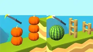 Knife Jump! Very Satisfying And Relaxing ASMR Slicing Game