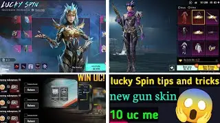 Bgmi Lucky Spin Tips And Tricks | Bgmi uc Browser Challenge | 10 UC  |  New Gun Skin #bgmi