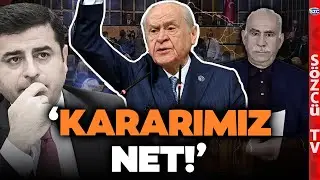 'Demirtaş Yuvasına Dönene Kadar Kararlıyız' Devlet Bahçeli'den Tarihi Çıkış! DEM'e Gözdağı mı?