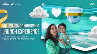 Anamorphic Illusions for @Pampers Product Launch | 3D Anamorphic Display | Ink In Caps