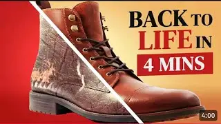 Back to life an old leather shoes ..FUFUA KIATU DK4