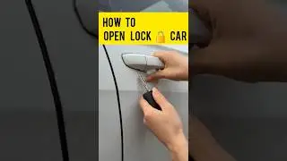 how to open lock car #shorts