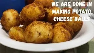 POTATO CHEESE BALLS | EASY INGREDIENTS & EASY TO MAKE | MAMI CAT
