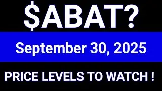 ABAT Stock (American Battery Technology Company) ABAT Stock Technical Analysis | September 30, 2025