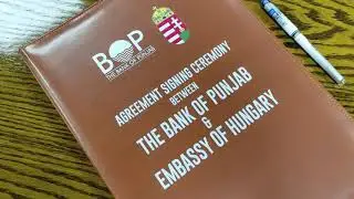 BOP & Hungarian Embassy Agreement Signing Ceremony