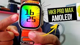 Hk8 pro max ultra!  O unico com tela Amoled e taxa de Atualiza&ccedil;&atilde;o de 240mhz medelo Ultra