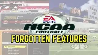 FORGOTTEN FEATURES of Old NCAA Football Games