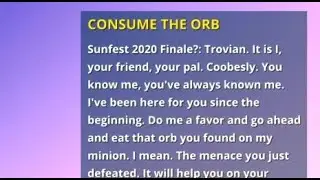 CONSUME THE ORB [Trove] Sunfest Finale 9/11