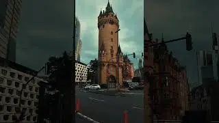 Eschenheim Turm Frankfurt Hyperlapse | DJI Osmo Pocket 3 Timelapse