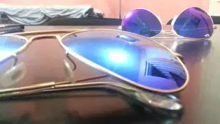 Ray ban 3025 azul espejo real vs réplica