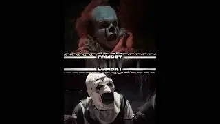 Pennywise Vs Art The Clown #meme #edit #it #terrifier #terrifier_2_2022 #pennywise