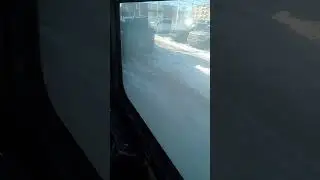 Had to wait at a light