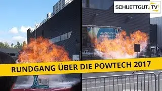 POWTECH 2017 - Rundgang & Highlights