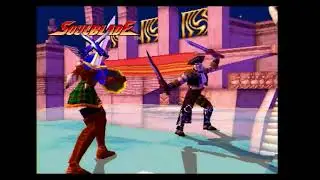 Soul Blade (1997) Rolling Demo - Sony PlayStation 1 (PS1 PAL) 4K Upscale (Attract Mode)