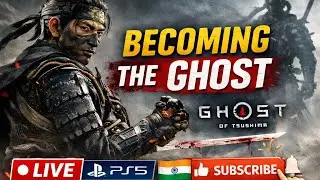 Ghost of tsushima live-first time playing|PS5 gameplay