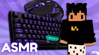 Minecraft Bedwars ASMR Keyboard and Mouse (Minecraft 1.8.9 bedwars)