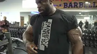 Samson's last workout before the Arnold Classic 2023