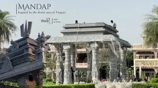 Tirupati Temple Inspired Mandap | Akhila & Harsha | Destination Wedding | Bhanwarsingh Palace | DSWP