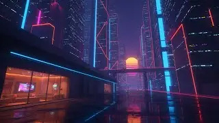 Retro Synth Cityscapes | 80s Nostalgia Chillwave Mix
