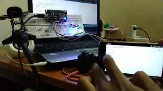 CONTROL led and servo using #esp8266 over wifi using browser