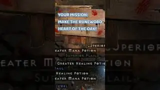 Now we're busting asses #26💪FIERY DESTRUCTION😎We make the Runeword Heart of the Oak🙌#season10 #d2r