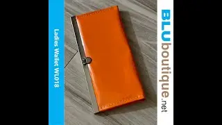 Ladies Patent Leather Wallet