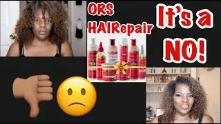 Wash Day featuring: ORS HAIRepair Coconut Oil & Baobab (It's a NO!!)