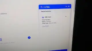 Hi Visible by Verizon. Overview & Orders Webpage is stuck on Processing although my Sim Card Shipped