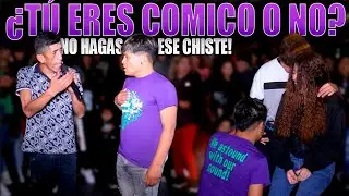 Flautín me dice que no soy cómico, solo por hacer una broma a muchacho del público 🤣