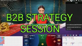 Baccarat Session STOPPED | $1.5K to $600 | Pure Gambling | B2B Strategy