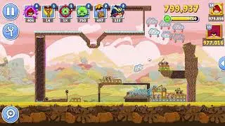 Турнир 6-го уровня Angry Birds Friends 1621, три звезды, без бонусов, прохождение 29.09.2025