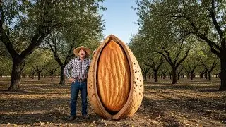 Inside a Giant Almond Factory: From Massive Almonds to Amazing Almond Milk (The Whole Process)