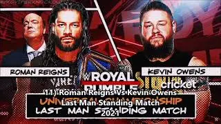 Top 25 Non Rumble Matches at Royal Rumble PPV