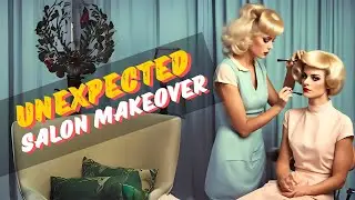 Unexpected Salon Makeover (MTF Crossdressing Story)