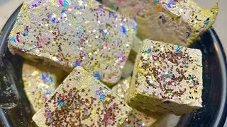 Mini MASS CRUSH of Confetti Filled Reforms ✨🤍 Oddly Satisfying ASMR Video / Gymchalk Crushing