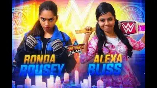 Ronda Rousey vs Alexa Bliss WWE SummerSlam Match | Ring Rockers | Home Wrestling | WWE
