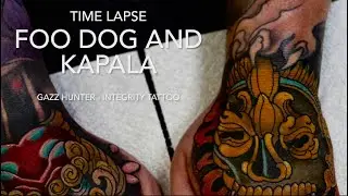 Hand Tattoo Time Lapse - Gazz Hunter