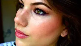 Purple and Gold Buxom Makeup Tutorial