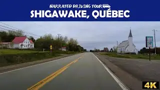 Scenic 4K Drive Through Shigawake, Qu&eacute;bec 🇨🇦 | Stunning Coastal Views & Countryside Roads 🚗🌊