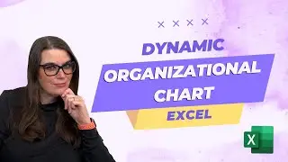 Как создать динамическую организационную диаграмму в Microsoft Excel