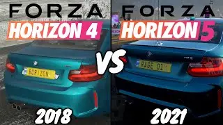 Forza Horizon 4 vs Forza Horizon 5 - Graphics & Sound Comparison