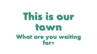 This Is Our Town by We The Kings with Lyrics