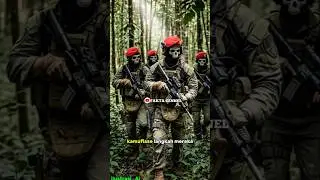 DETIK DETIK‼️PRAJURIT KOPASSUS BERPATROLI DI HUTAN PAPUA😱 #shorts