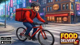 Bicycle Food Delivery Game 3D (Early Access) New Mobile Gameplay 