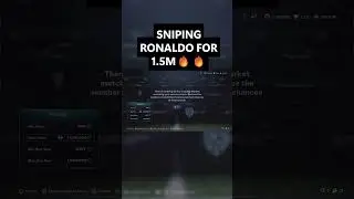 SNIPING RONALDO for 1.5M 🔥🔥 #fc26 #fut