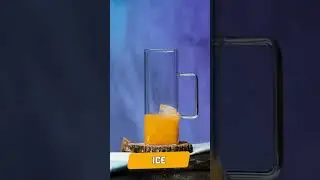 Коктейль водка с апельсином 🍊🍹🤩 #shorts