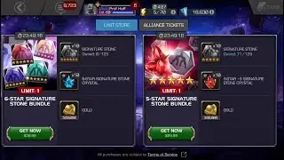 Grading All 3 Signature Stone Bundles: Marvel Contest of Champions